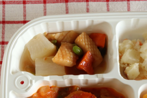 鶏のスパイス炒め弁当③