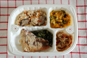 赤魚の粕漬け焼き弁当①