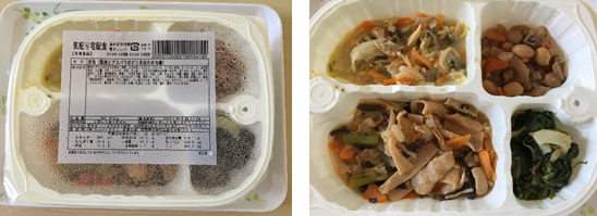 豚肉とアスパラガスのピリ辛炒め弁当