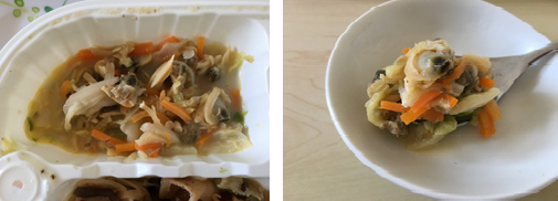 あさりと野菜の炒め煮