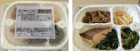 カレイの生姜煮弁当