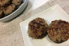 しいたけの肉詰め