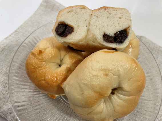 プルーン入りベーグル