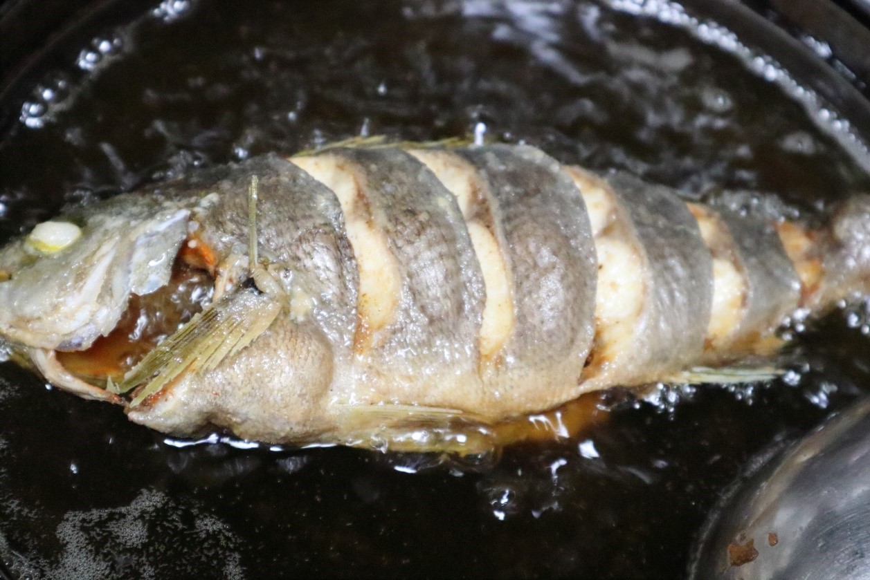 イサキの中華風あんかけ
