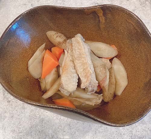 鶏肉とごぼうの煮物