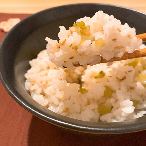 大根菜の炊き込みご飯