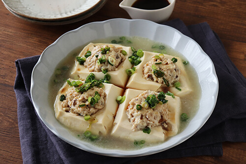 レシピ｜豆腐の肉詰め