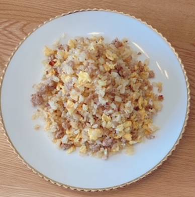 豚肉と卵の炒飯
