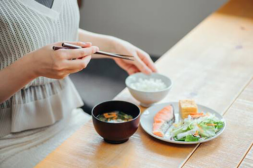 バランスのいい食事を心がけよう!