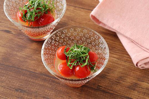 レシピ｜ミニトマトの煮びたし