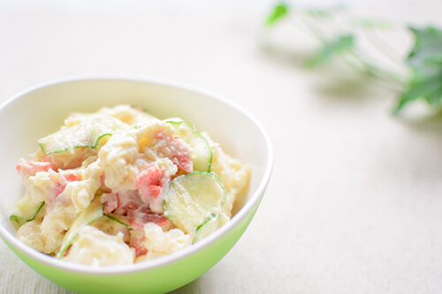 子どもから大人まで人気のおかず「ポテトサラダ」
