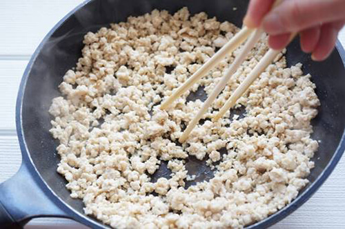 そぼろを美味しく作るポイントは?